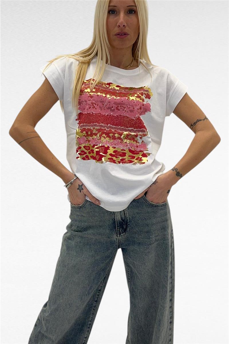 t-shirt in cotone art